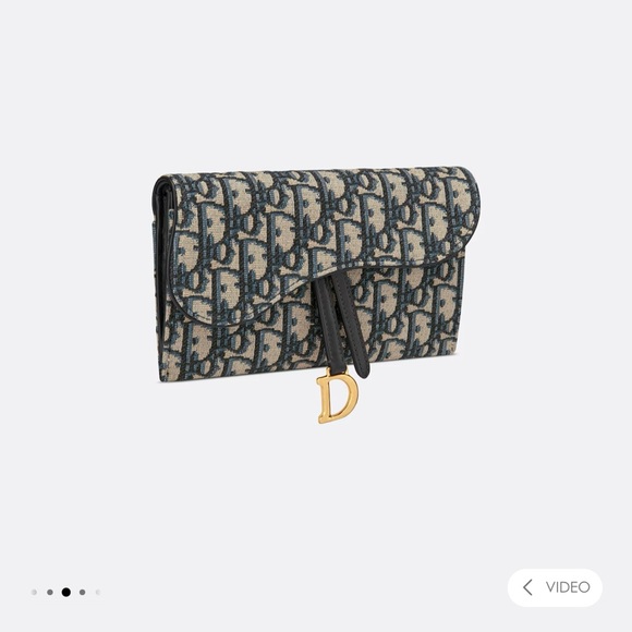 Dior Saddle Wallet on Chain - Picture 2 of 7